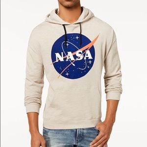 beige nasa hoodie